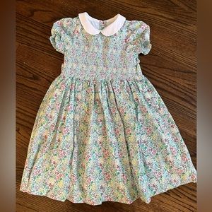 Girls size 5 Janie and Jack spring dress NWT